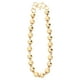 thumbnail image 2 of 1 unid Accesorios de pulsera de titanio chapado en oro Impreso Cuentas de Buda Forma Suministros de joyería de cadena de mano para mujeres Damas (Dorado), 2 of 5