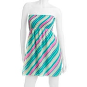 Op - Juniors Reversible Woven Smocked Babydoll Dress