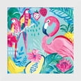 thumbnail image 2 of Great Art Now Fruity Flamingos A by Farida Zaman, 2 Piece Framed Art Set Each 14"W x 14"H, 2 of 3