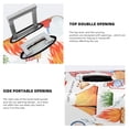 thumbnail image 5 of Qekee Gnome Camping Elastic Luggage Cover, Double-sided Print, Invisible Zipper, for Travel, Business, Daily - Large, 5 of 9