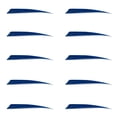 thumbnail image 1 of 10 Pieces Fletching Feathers Right Wing Target 5, 1 of 9
