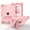 RoseGold, variant on Heavy Duty Case for iPad 2nd 3rd 4th Generation 9.7 inch Rugged Cover with Kickstand, 3 Layer Protection