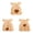 A 1PCS & B 1PCS & C 1PCS, variant on YWIYIUD 1Set Wooden Rabbits Family Puzzle, Easter Birthday Anniversary Wedding Gifts for Women Men, Mother's Day Easter Decor Gifts for Parents Friends, Home Decorations for Family Couple 5.3inch