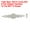 Silver Tone, variant on European Flower Handle Pull 2.52x0.55", 6 Pcs Drawer Handles with Screws for Cabinet Wooden Box, Silver Tone