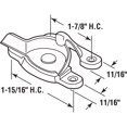 thumbnail image 4 of Prime Line 171117 Brass Finish- Zinc Diecast Cam Type - Widow Sash Lock, 4 of 4