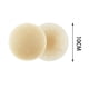 thumbnail image 5 of Cubierta de pezón para mujer, adhesivos para el pecho, lavable, reutilizable, delgada, cómoda, resistente al agua, cubiertas adhesivas de beige 10cm Yinane Cubierta de pezón, 5 of 6
