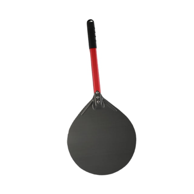 Pala para pizza redonda de aleación de aluminio, práctica pala para girar pizzas para horno Estilo B