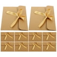 thumbnail image 1 of WEUVEB 50Ud Sobres Para Invitaciones De Papel Kraft Dorado Seguros Y Resistentes Para Uso En Oficina, 1 of 6