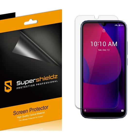 [6-Pack] Supershieldz for CoolPad Suva Screen Protector, Anti-Bubble High Definition (HD) Clear Shield