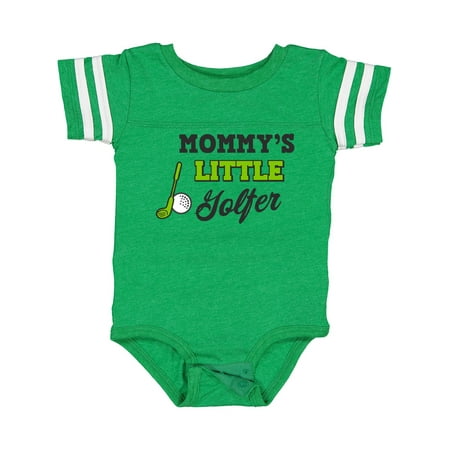 

Inktastic Mommys Little Golfer with Golf Club and Ball Gift Baby Boy or Baby Girl Bodysuit