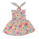 thumbnail image 2 of Vestido Sin Mangas Floral Hairband Traje Para Muñeca De 18 Pulgadas Amarillo Zulema Traje de muñecas vestido de tela, 2 of 6