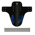 thumbnail image 4 of Eigraketly Guardabarros de bicicleta Premium Guardabarros de carbono resistente al desgaste/Guardabarros de bicicleta trasera Engranajes de protección Ciclismo Azul Eigraketly CZ13133-07B, 4 of 6