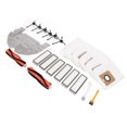 thumbnail image 2 of Sweeper Accessories, Fine Workmanship Easy To Disassemble Sufficient Quantity Rag Floor Sweeper Accessories Set Dust Bag  For Z10 Pro, 2 of 8
