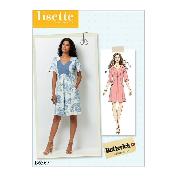 Butterick Pattern Vintage Aprons-14-16-18-20-22