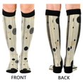 thumbnail image 4 of FORMRS Womens Knee High Socks Casual Long Thick Travel Daily Wear, 1 Pair, Stripes Pattern, 4 of 6