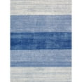 thumbnail image 5 of Pasargad Home Gramercy 10' x 14' Hand-Loomed Silk and Wool Blue Rug, For Indoor Space and all Age of Group, 5 of 5