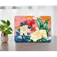 thumbnail image 1 of KSK KAISHEK Protective Case Hard Cover Only for 2016-2019 Release MacBook Pro 15 inchs Retina Display Touch ID + Black Keyboard Cover Model: A1707&A1990 Flowers 324, 1 of 5
