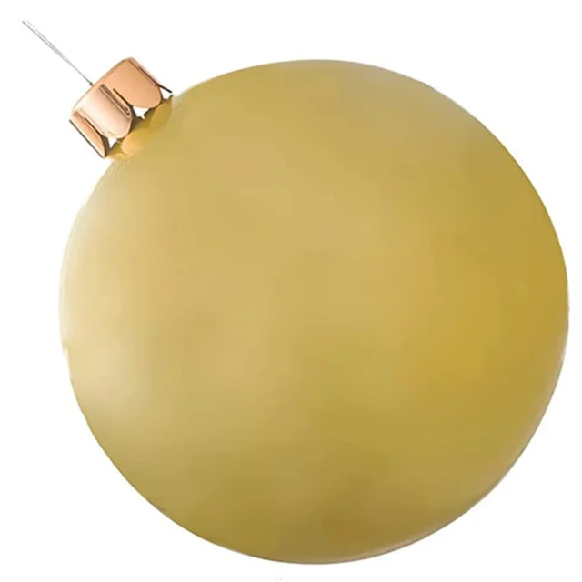 Inflatable Christmas Decorated Ball Outdoor Giant PVC Tree Decoration No Light