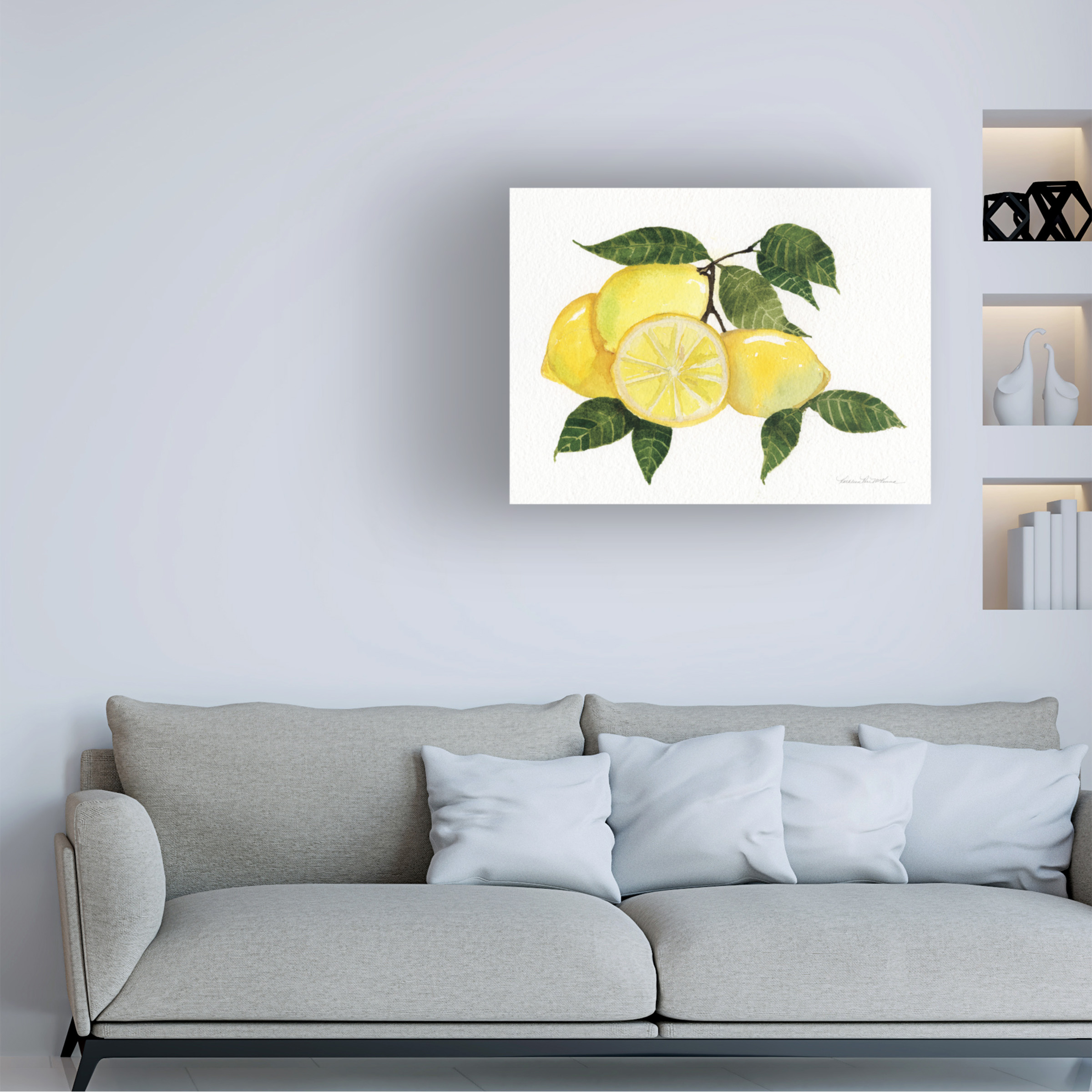 Trademark Fine Art 'Citrus Garden VI' Canvas Art by Kathleen Parr McKenna