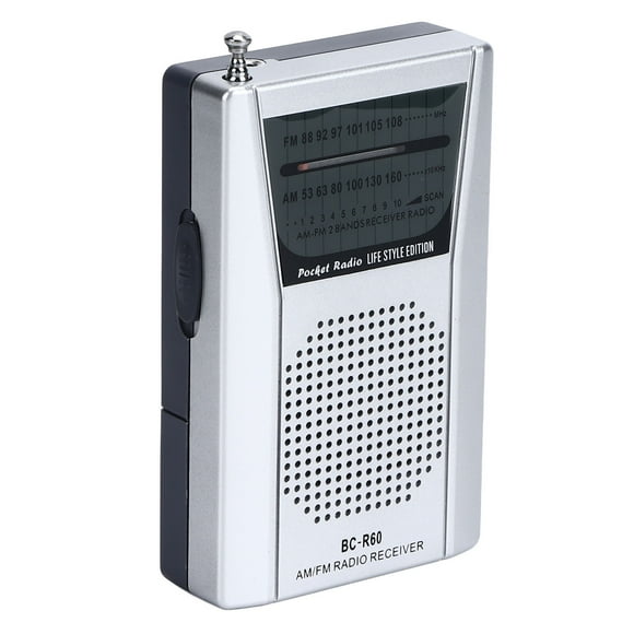 Portable Radio,Portable Radio Portable Pocket Small Radio AMFM Radio Unrivaled Performance