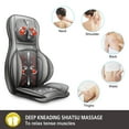 thumbnail image 3 of Comfier Neck Back Massager with Heat, Electric Kneading Massage Chair Pad, Air Compression Seat Cushion Massagers, 3 of 8