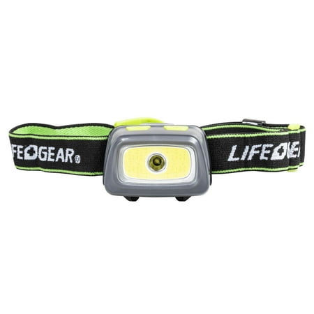 UPC: 0035355439120 | Life Gear Multi Mode Headlamp with Safety Flasher