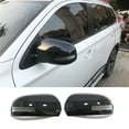 thumbnail image 1 of Aerodynamic Design Rear View Mirror Cover for Mitsubishi Outlander 2013 2020, 1 of 3