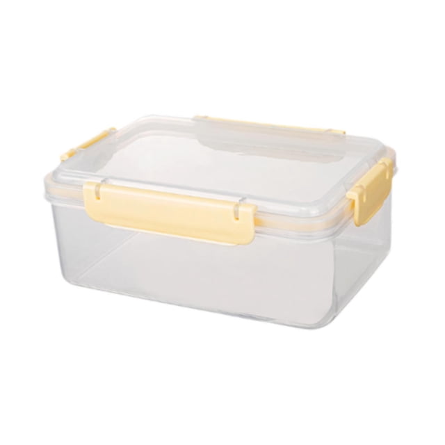 Contenedor de almacenamiento de alimentos, caja de aperitivos y ensaladas sellada, portátil con tapas, fiambrera de frutas, contenedor de comida para SG