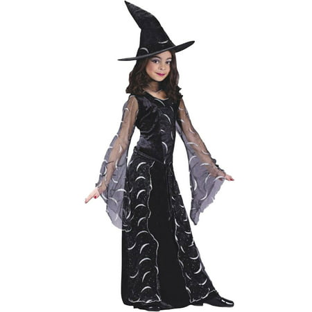 Morris Costumes Childrens Girls Classic Halloween Sorceress Costume 4-6, Style