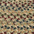 thumbnail image 2 of Colonial Mills 2' x 10' Palm Green and Beige Handcrafted Oval Braided Runner Rug, 2 of 2
