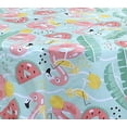 thumbnail image 4 of Serafina Home Outdoor Waterproof Tropical Pool Party Flamingo Vinyl Tablecloth, 52" x 70", 4 of 5