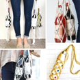 thumbnail image 4 of Wine Bottle Carrier,Macrame Water Bottle Holder,Cotton Hanging Water Bottle Net Bag Portable Water Bottle Holder Pouch,Beige, 4 of 5