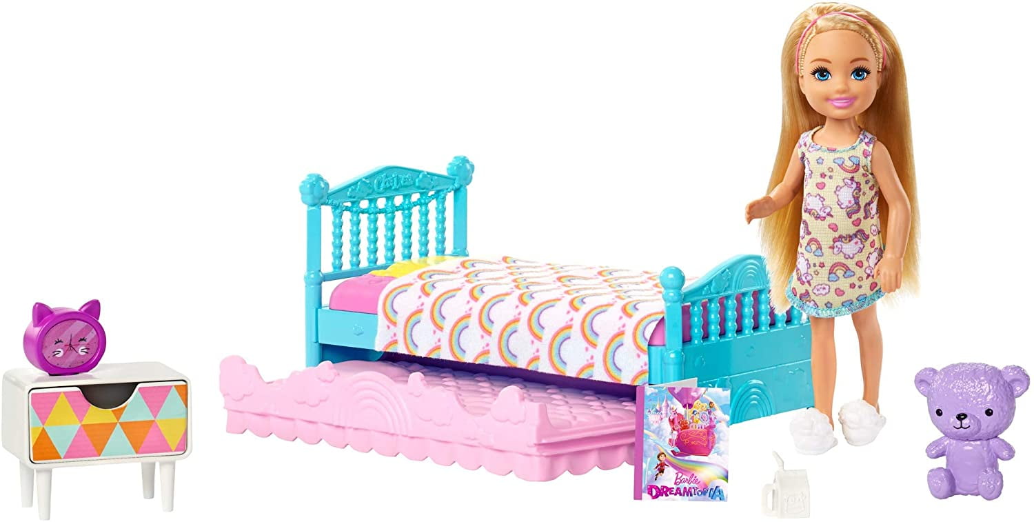 barbie with bed