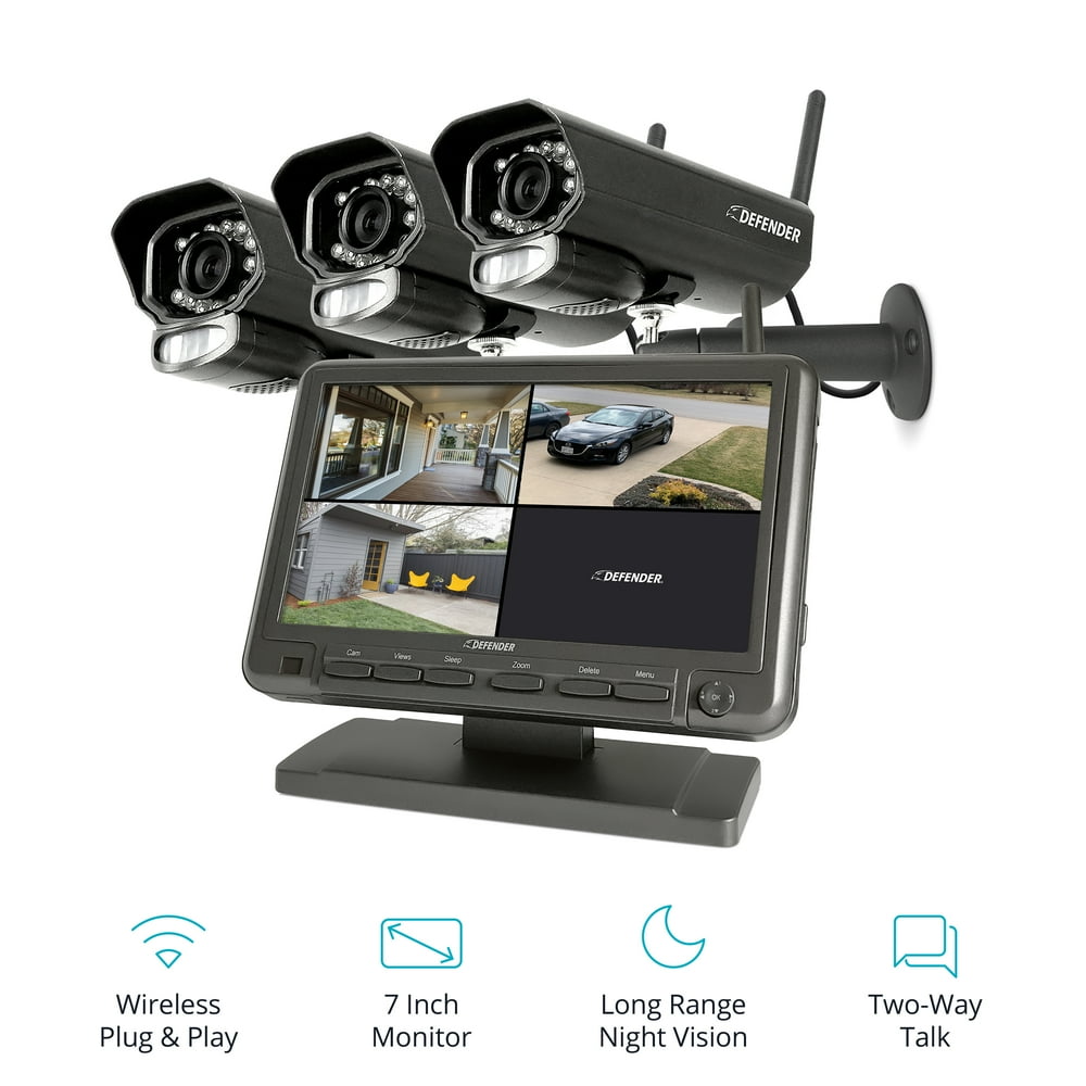 Defender PhoenixM2 Non WiFi. Plugin Power. Security Camera System