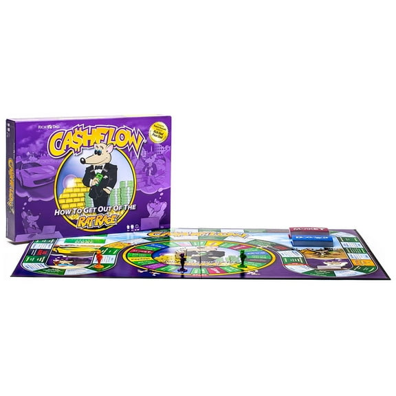 Open Box Rich Dad CASHFLOW Strategic Investing & Educational Board Game