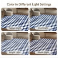 thumbnail image 7 of ODIKA 8'x10' Washable Area Rug Non-Shedding, Easy Care, Plaid Checkered Front Grid Bordered Farmhouse Tartan Layout Layering for King Size Bedroom Under Bed, Master Suite, 7 of 7