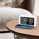 thumbnail image 5 of Reloj despertador digital Soledad con luz de noche LED y carga inalámbrica 15W, 5 of 7