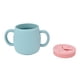 thumbnail image 4 of Taza de silicona para bebé asas dobles taza de silicona irrompible para niños pequeños inodoro con tapa de taza para el hogar para niños pequeños ANGGREK Otros, 4 of 8