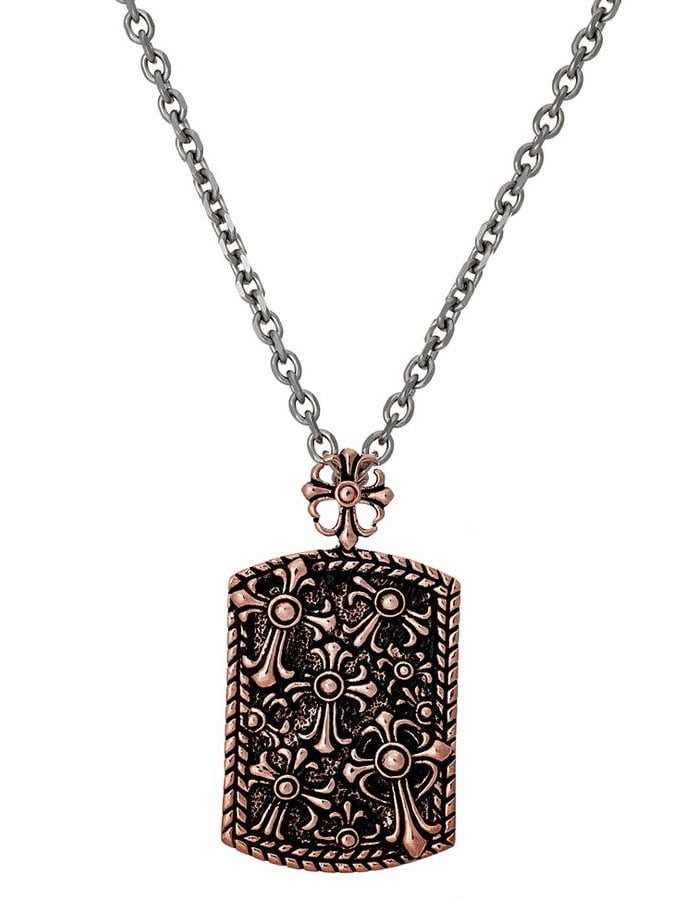 18-32/' Fashion Army card dog tag Stainless Steel 3mm Rolo Chain Pendant Necklace