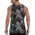 thumbnail image 2 of Sigee Rose Flowers for Men's Workout Tank Top, Athletic Gym Sleeveless Shirt - Quick Dry, Lightweight, Breathable 4X-Large, 2 of 9