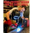 thumbnail image 3 of GNIWELDER Stick Welder ARC135 Portable 135 Amps 110 Volts ARC TIG with LED Display Synergic Control IGBT Inverter, 3 of 9