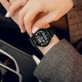 thumbnail image 3 of Oefntac Montre de Sport Militaire Numérique Montre de Sport Étanche Affichage LED Chronomètre Multifonction Extérieur Course Randonnée Hommes Femmes Minuteur Entraînement Physique Noir, 3 of 5