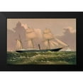 thumbnail image 2 of Unknown 14x11 Black Modern Framed Museum Art Print Titled - Yacht Jeannette, 1881, 2 of 5