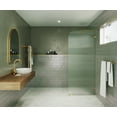 thumbnail image 2 of Glass Warehouse Fl-Rad-30-R Aurora 78" High X 30" Wide Shower Screen Frameless Shower Door, 2 of 7