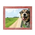 thumbnail image 5 of Rustic Farmhouse 8.5" x11" Rustic Red Reclaimed Wood Picture Frame (1.50" Molding), 5 of 8