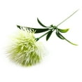 thumbnail image 2 of Yesbay Simulation Dandelion Simulated Party Decor Green Plastic Fake Artificial Flower for Home White, 2 of 8