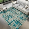 thumbnail image 5 of Dalyn Rug Company & Addison Rugs Brisbane BR5 Teal 5' x 7'6" Rug, 5 of 5