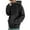 Black, variant on Vedolay Men's Hoodies Half Zip Cropped Pullover Sweatshirts Black,XL