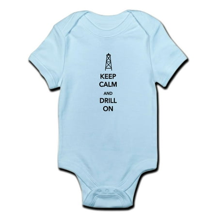 

CafePress - Keep Calm And Drill On Body Suit - Baby Light Bodysuit