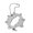 Gray titanium, variant on YIEMEEN Compacts 11 Function Gear Shape Keychain Tool For Hiking And Daily Use